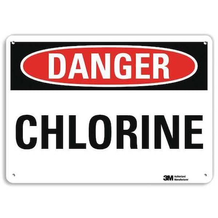 Danger Sign, 10 in H, 14 in W, Vertical Rectangle, English, U3-1172-NA_14x10