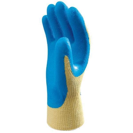 Cut Resistant Coated Gloves, Cut Level A3 ,Dipped ,Latex ,Smooth ,2XL 1 PR