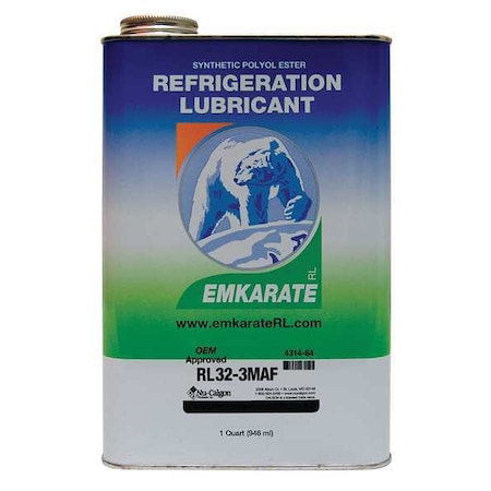 Refrigeration Lubricant,POE,1 qt