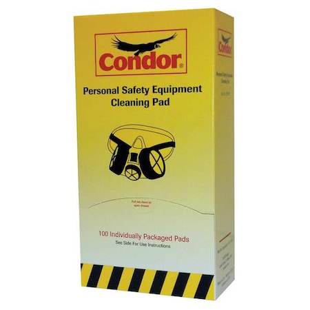 Respirator Wipes,Alcohol,PK100