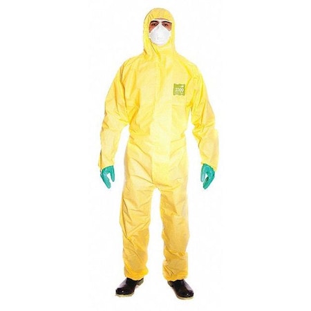 Chemical Resistant Coveralls,2XL,PK25