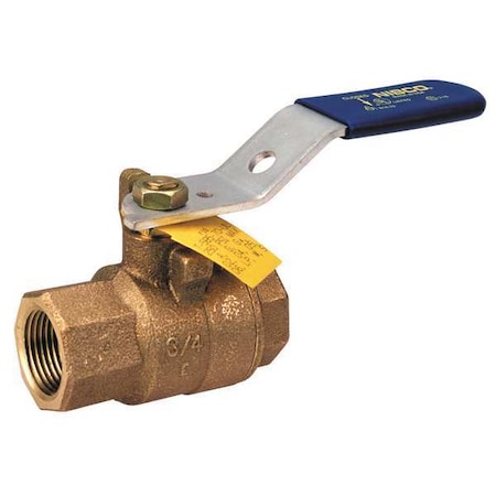 1" FNPT Bronze Ball Valve Inline