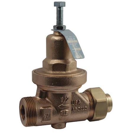 Water Pressure Reducing Valve,1/2 In.