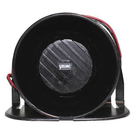 Back up Alarm, 112dB, Black, 3-63/64 In H
