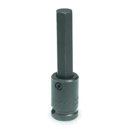Impact Bit,8mm,6pt,Black Oxide