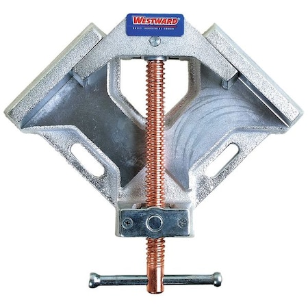 Angle Vise,90 deg,Fixed,3-1/2 in Open