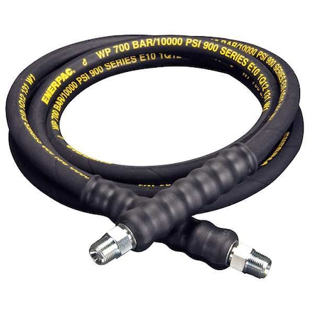 H9310, 10 ft., Heavy-duty Rubber High Pressure Hydraulic Hose, .38 in. Internal Diameter