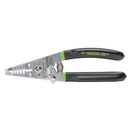 7 1/4 in Wire Stripper Solid: 6 to 16 AWG, 8 to 16 AWG