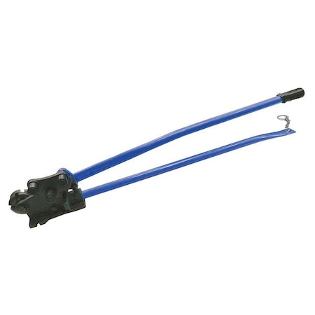 Rebar Bender/Cutter,5/8 in Cap,52 in OAL