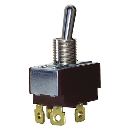 Toggle Switch,SPDT,10A at 250V,Screw