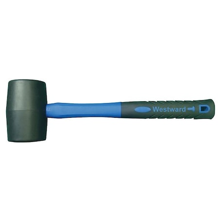 Mallet,Fiberglass/PVC,24 oz.,13-3/4 in