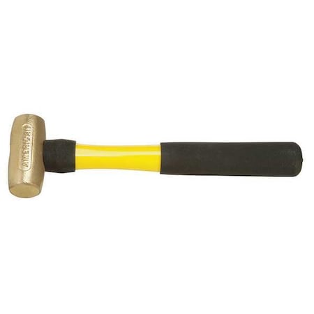 Sledge Hammer,1-1/2 lb.,12 In,Fiberglass