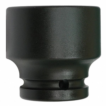 WESTWARD Impact Socket,1In Drive,2-3/8In,6pts, Black Oxide
