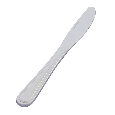 Dinner Knife,9 in L,Silver,PK12