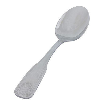 Dessert Spoon,7 in L,Silver,PK36