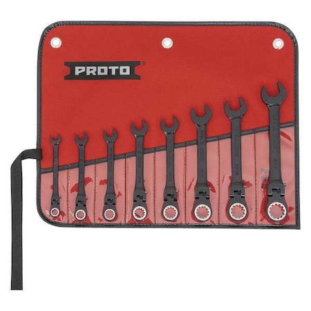 Ratcheting Wrench Set,Combination,Spline