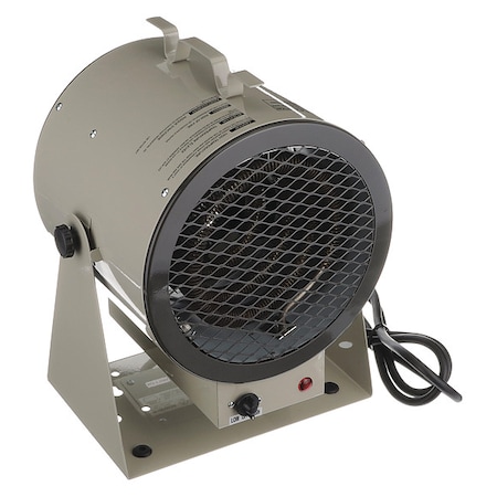 Portable Electric Jobsite & Garage Heater, 208/240V AC, 1 Phase