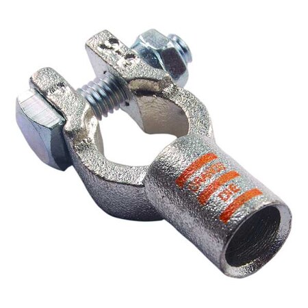 Straight Battery Terminal,2/0 ga.,Orange
