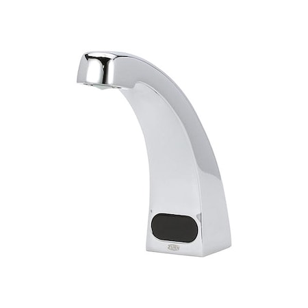 Sensor Single Hole Mount, 1 Hole Mid Arc Bathroom Faucet, Chrome plated