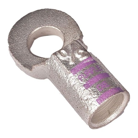 Lug, 3/0ga, 3/8", Crimp/Solder, PK5