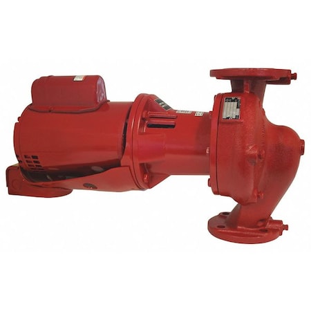 HVAC Circulating Pump, 1/2 hp, 115V/208V-230V, 1 Phase, Flange Connection
