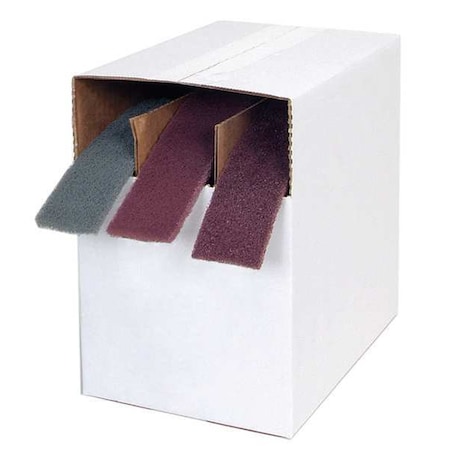 Abrasive Roll,15 ft.,AO/SC,Maroon
