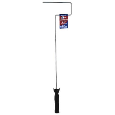 Mini Paint Roller Frame, Frame, Plastic Handle, 6-1/2" Rollers