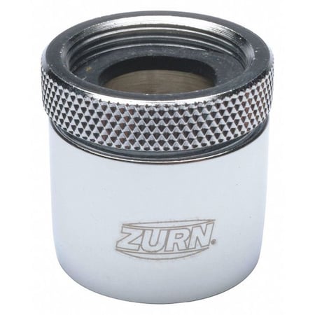 1.5 gpm Aerator, 3/4"-27 Thread Size, Chrome, Brass
