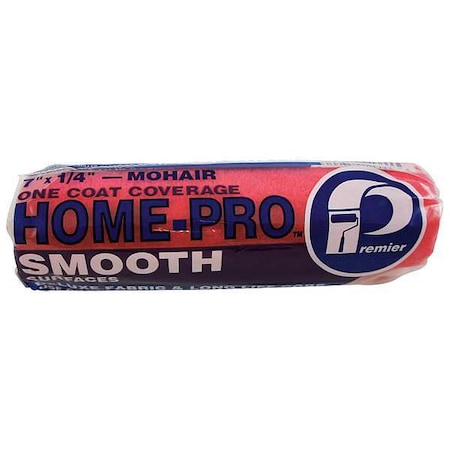 7" Paint Roller Cover, 1/4" Nap, Mohair