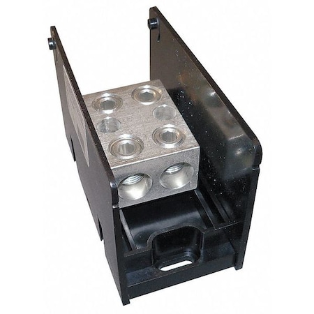 Power Distribution Block, Open, 1 Pole, 620 A Copper, 1,000 V AC/DC, Screw