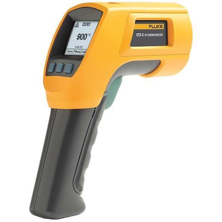 Infrared Thermometer, Dual Laser Laser Sighting Adjustable 0.10 to 1.00, Dot Matrix LCD