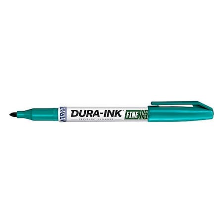Industrial Marker, Fine Tip, Green Color Family, Ink