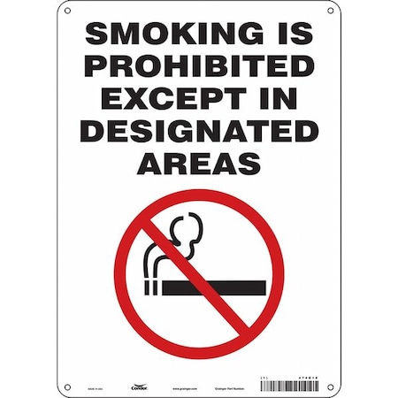 Safety Sign, 14 in H, 10" W, Polyethylene, Vertical Rectangle, English, 474K18