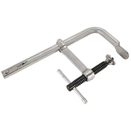 18 in Bar Clamp, Steel Handle and 4 in Throat Depth