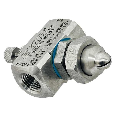 Atomizing Spray Nozzle,0.3 to 1.2 gph