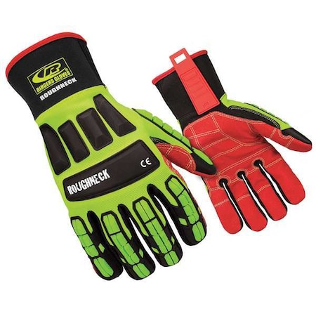Mechanics Gloves,Impact Protection,M,PR