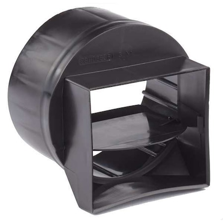 Connector,4 In Plastic Damper Duct