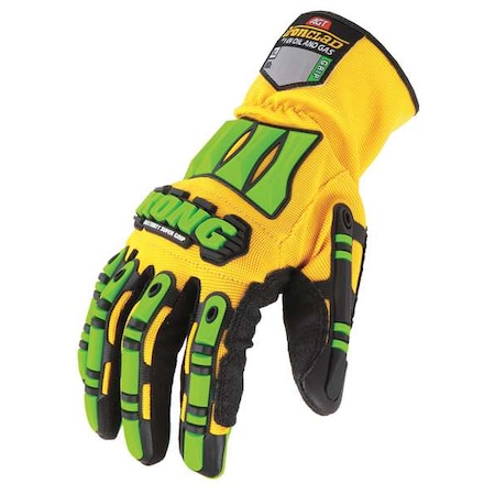 Mechanics Gloves,Impact Protection,M,PR