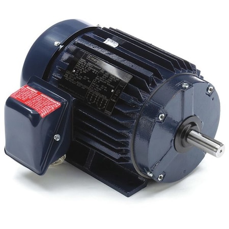 Three-Phase General Purpose Motor, 2 HP, 145T Frame, 230/460V AC Voltage, 1755 rpm Nameplate RPM