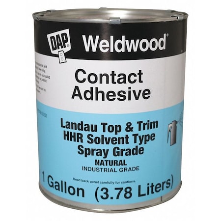 Spray Adhesive, Weldwood Landau Top and Trim Series, Clear, 1 gal