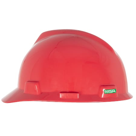 V-Gard GREEN Slotted Cap, Fast-Trac III Suspension, Type I, Class E, Red