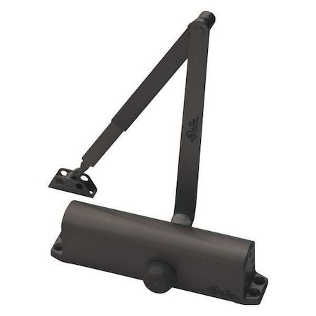 Manual, Hydraulic, GAV 1101, Standard Traffic Door Closer, Heavy Duty Interior and Exterior, Bronze