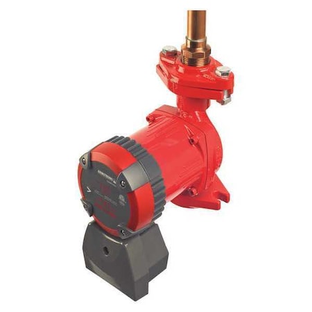 Hydronic Circulating Pump, 1/10 hp, 115V, 1 Phase, Flange Connection