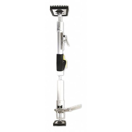 Dust Containment Pole,Silver,20 ft.H,PK2