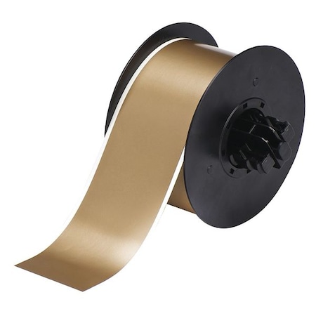 Tape, Gold, Labels/Roll: Continuous