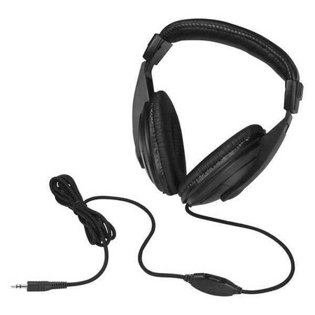Headphones,Black,6.5 ft. L