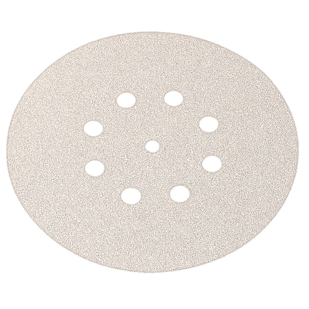 Sandpaper Round Hook And Loop 6" Diamete
