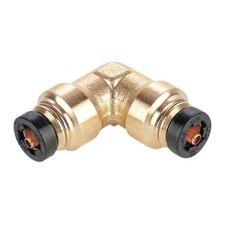 Elbow,Brass,Push-Fit5/32",Push-Fit5/32"