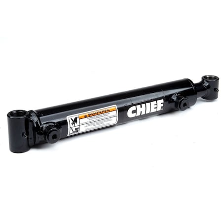 WT Welded Hydraulic Cylinder: 3 Bore x 24 Stroke - 1.75 Rod