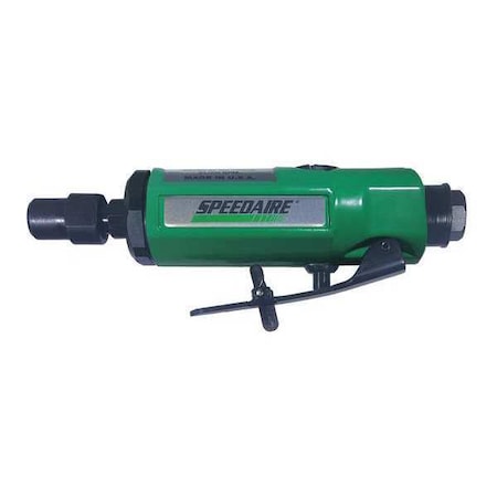Straight Die Grinder, 1/4 in NPT Female Air Inlet, 1/4 in Collet, Heavy Duty, 25,000 RPM, 0.4 hp
